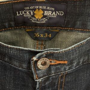 Lucky Brand Men's Dark Blue Jeans